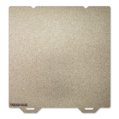 Flexi Plate with Textured ULTEM PEI - 235 x 235 w/ Alignment Notches   Powder Painted Flexi Plate   3DPrintiverse.com