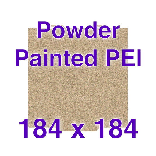 Flexi Plate with Textured ULTEM PEI - Bambu Lab A1 mini - 184 x 184   Powder Painted Flexi Plate   3DPrintiverse.com