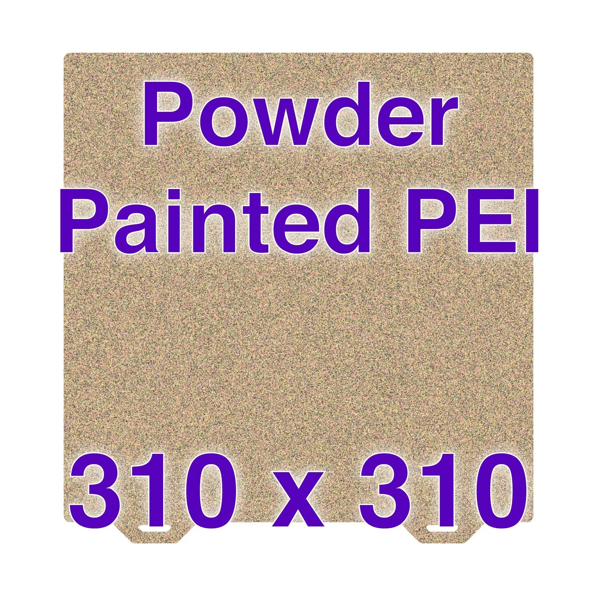 Flexi Plate with Textured ULTEM PEI - Creality CR-10S - 310 x 310   Powder Painted Flexi Plate   3DPrintiverse.com