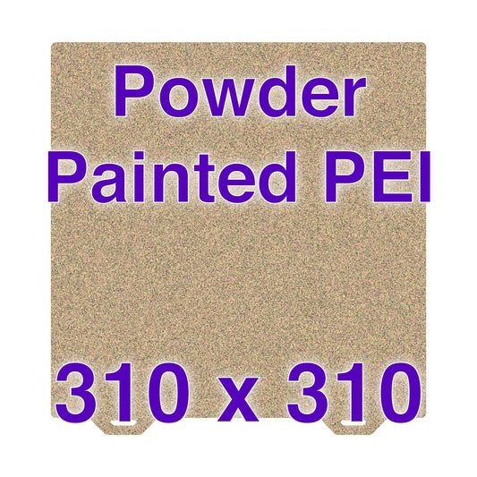 Flexi Plate with Textured ULTEM PEI - Creality CR-10S - 310 x 310   Powder Painted Flexi Plate   3DPrintiverse.com