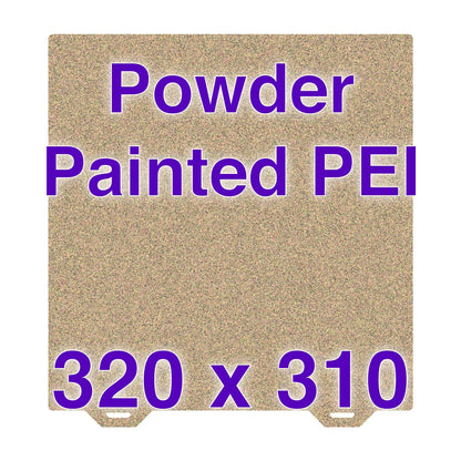 Flexi Plate with Textured ULTEM PEI - Creality CR-10S Pro - 320 x 310   Powder Painted Flexi Plate   3DPrintiverse.com