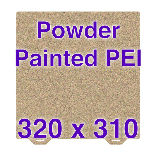 Flexi Plate with Textured ULTEM PEI - Creality CR-10S Pro - 320 x 310   Powder Painted Flexi Plate   3DPrintiverse.com