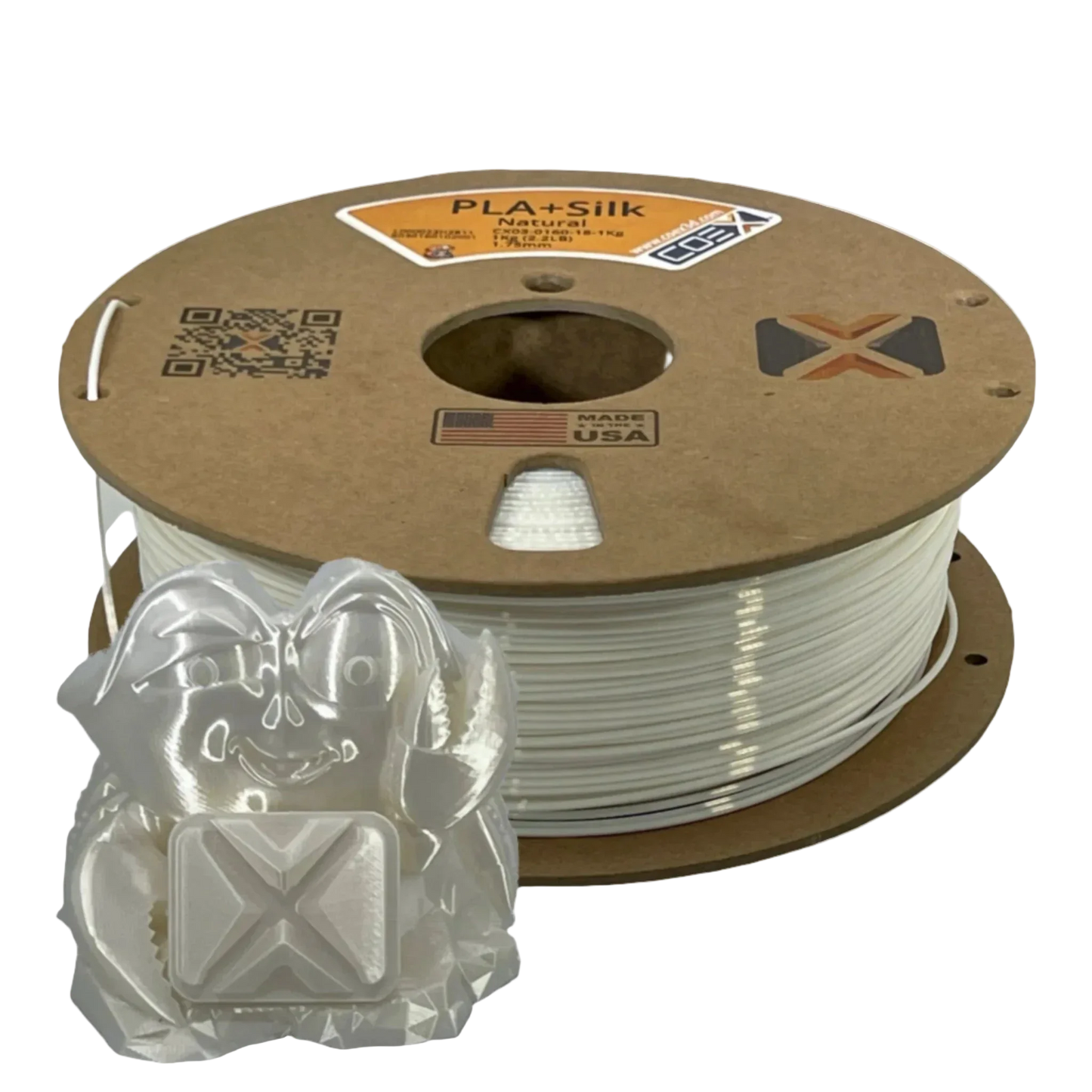 Frost White PLA+Silk