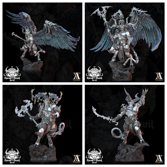 3D Printed Archvillain Games Anedos - The Lost Grace Speak of the Devil Vol. III 28 32mm 3D Printing Boss