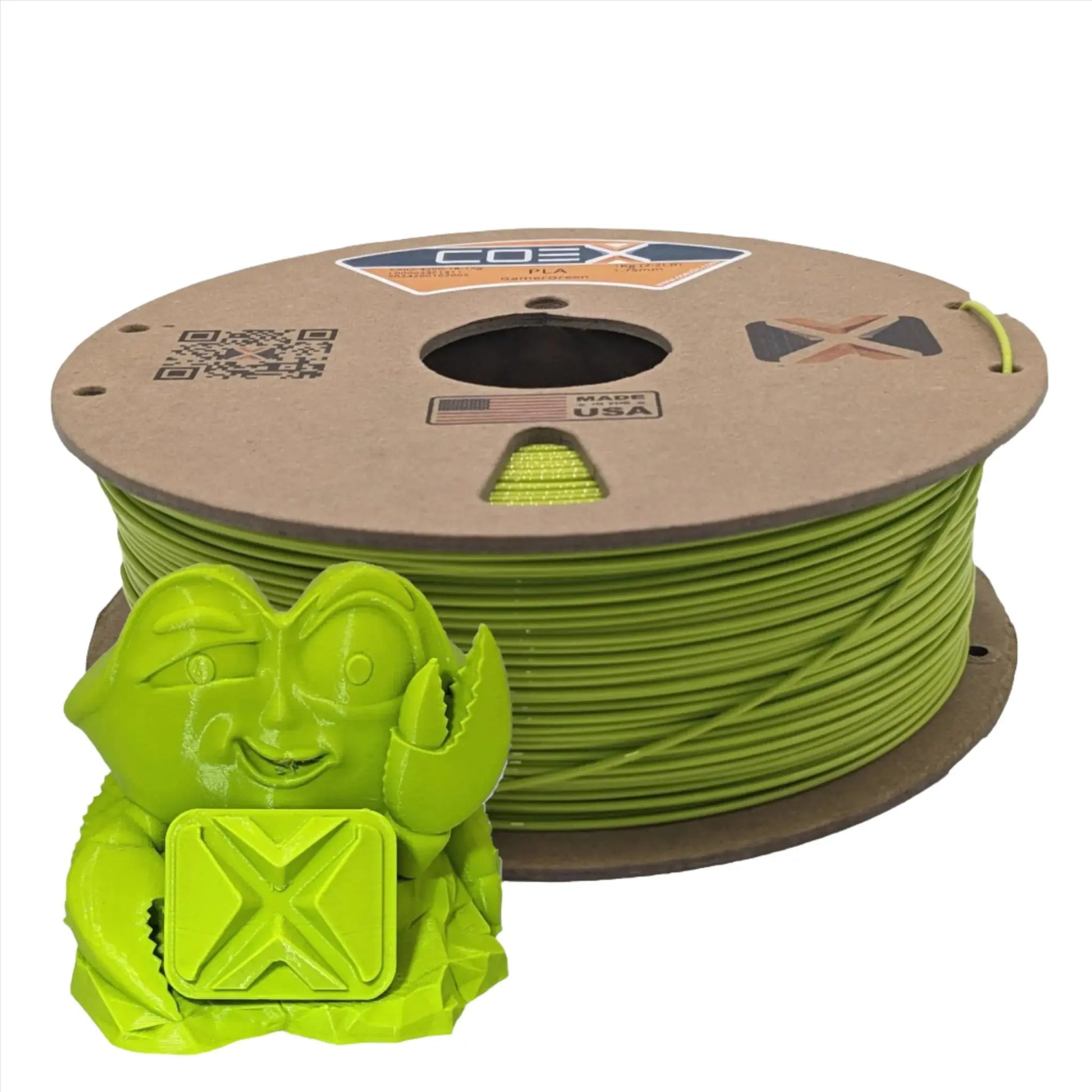 Gamer Green (Chartreuse) PLA   PLA   3DPrintiverse.com