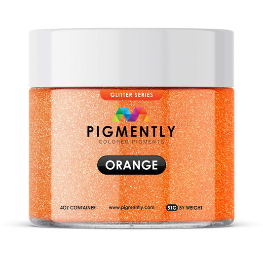 Orange Glitter Epoxy Powder Pigment   Epoxy Colors   3DPrintiverse.com