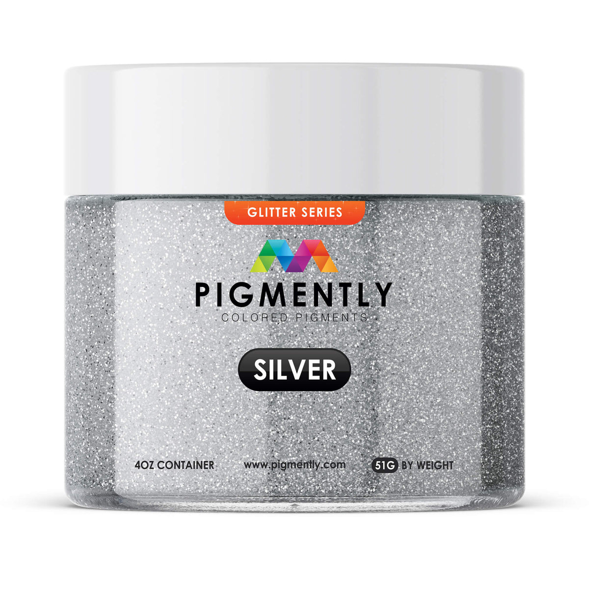 Silver Glitter Epoxy Powder Pigment   Epoxy Colors   3DPrintiverse.com