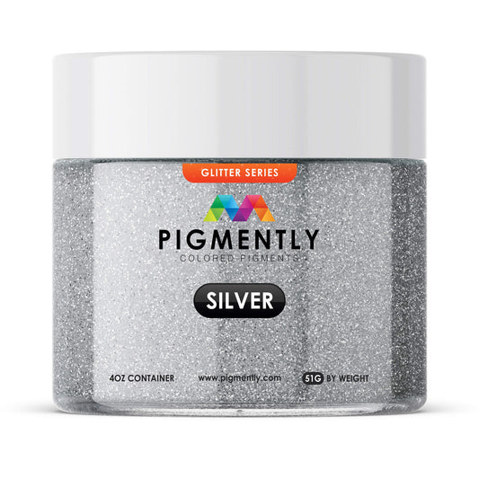 Silver Glitter Epoxy Powder Pigment   Epoxy Colors   3DPrintiverse.com