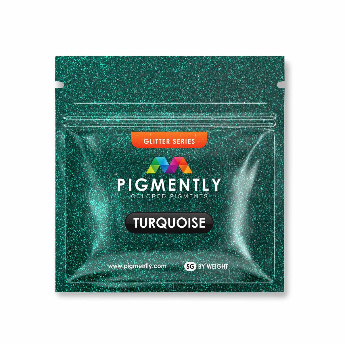 Turquoise Glitter Epoxy Powder Pigment   Epoxy Colors   3DPrintiverse.com