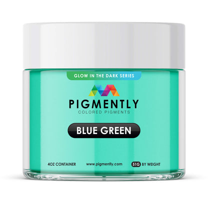 Blue/Green Glow in the Dark Epoxy Powder Pigment   Epoxy Colors   3DPrintiverse.com