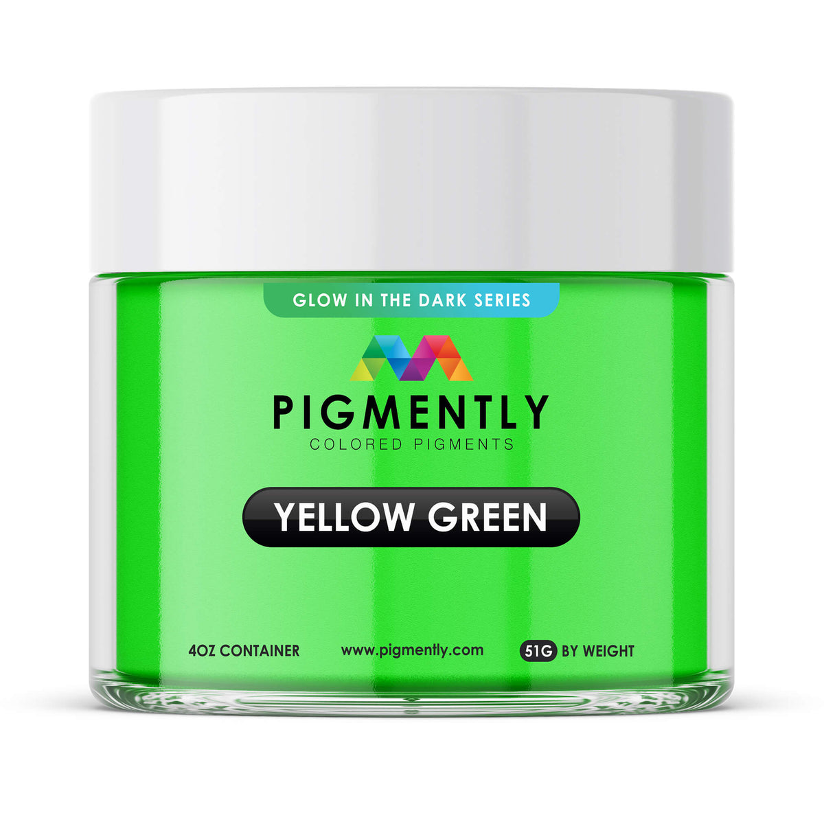 Yellow/Green Glow in the Dark Epoxy Powder Pigment   Epoxy Colors   3DPrintiverse.com