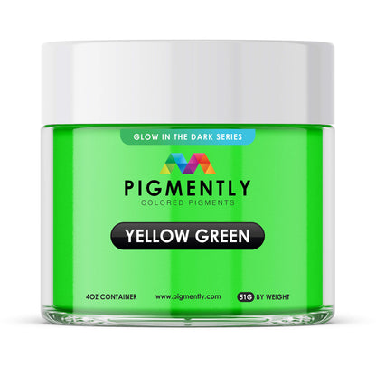 Yellow/Green Glow in the Dark Epoxy Powder Pigment   Epoxy Colors   3DPrintiverse.com