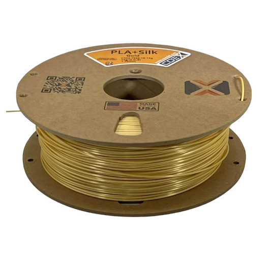 Gold PLA+Silk   PLA+Silk   3DPrintiverse.com