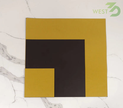 High Temp Magnet Sheet - GraviFlex® 200 - Schallenkammer strong hold Magnetic Base with adhesive for Flex Plates   3D Printer Accessories   3DPrintiverse.com