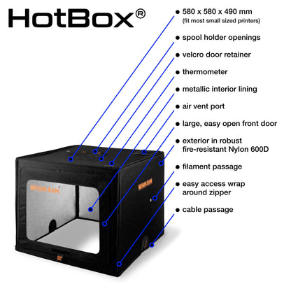 HotBox - 3D Printer Enclosure Wham Bam Systems