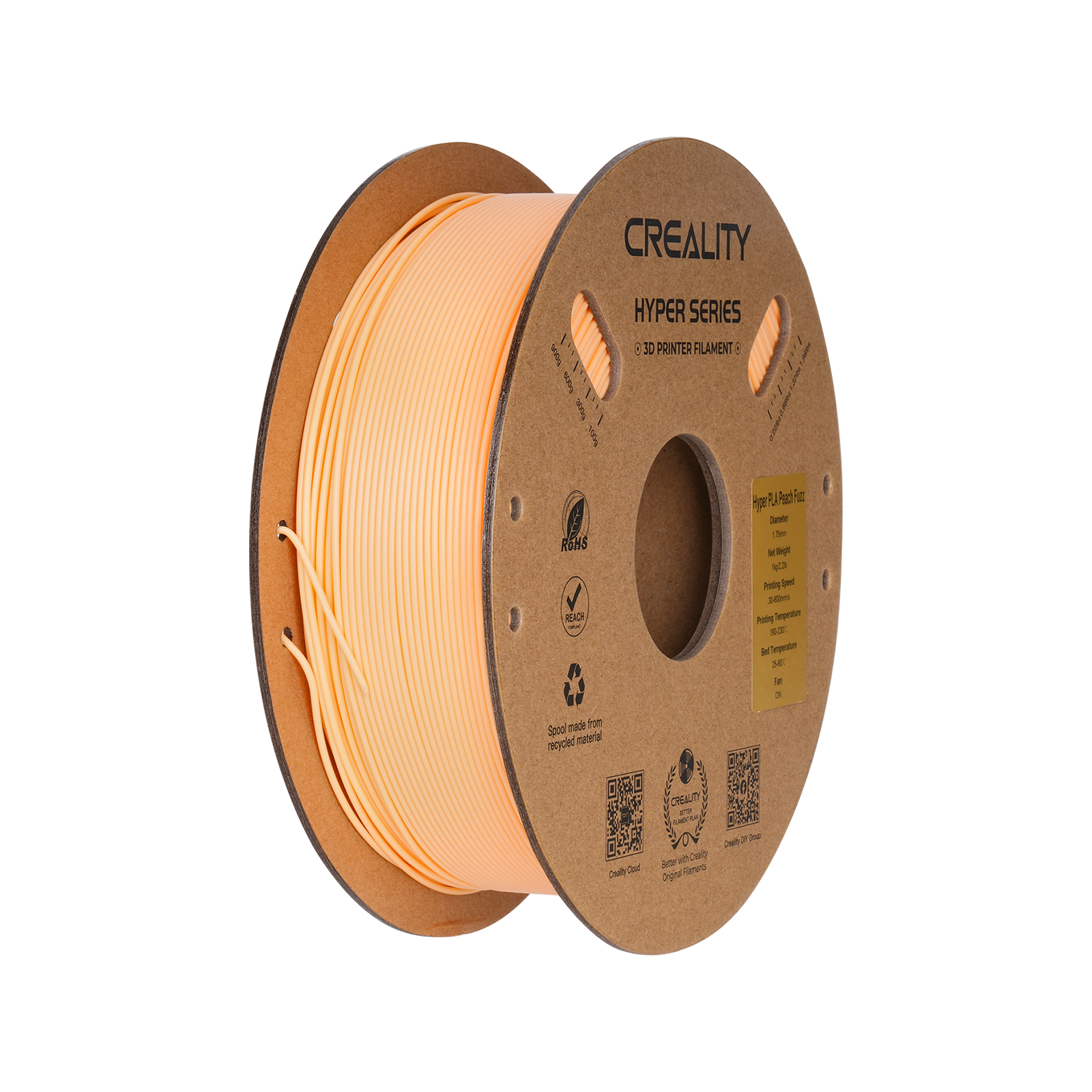 Hyper Series PLA 3D Printing Filament 1kg Creality Official Store