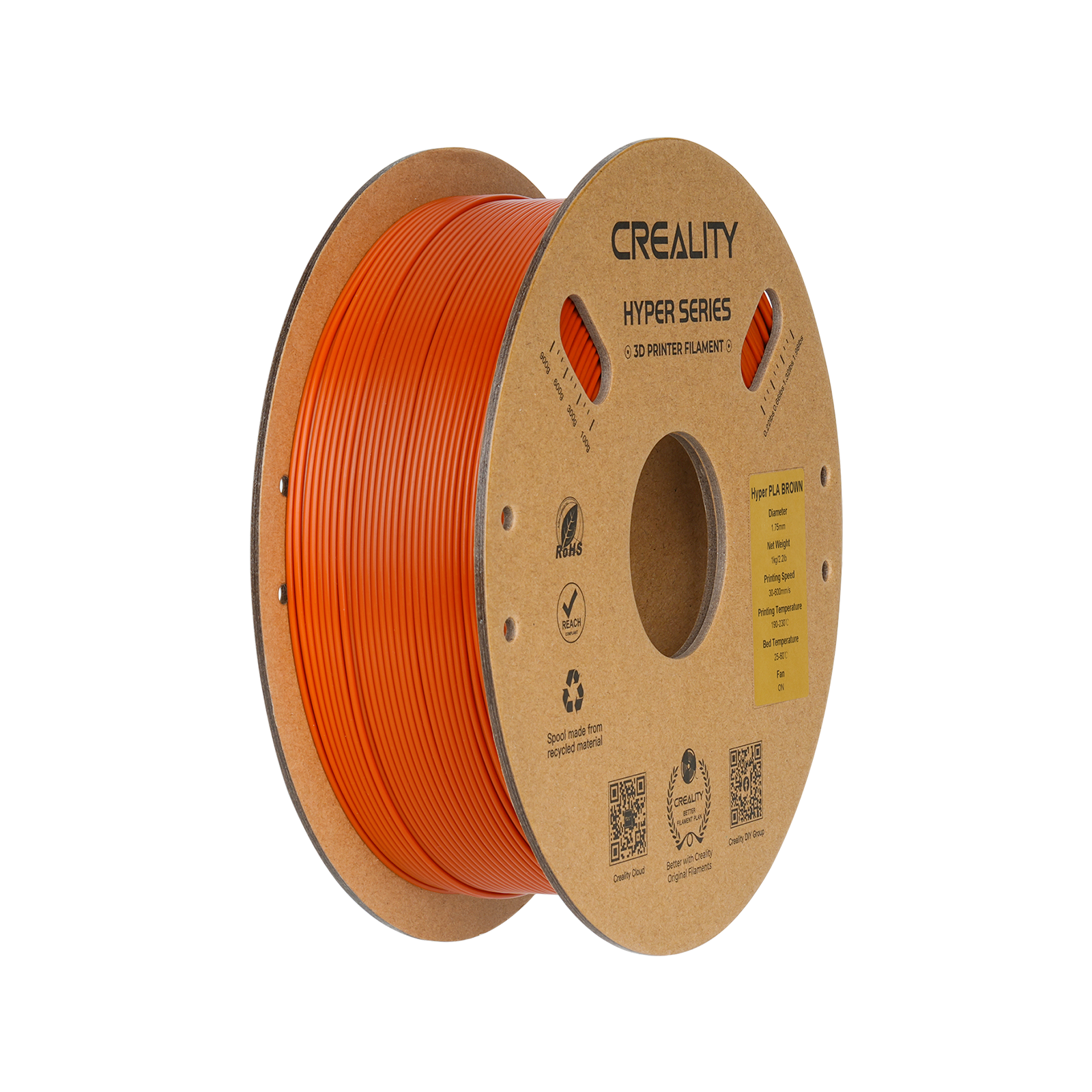 Hyper Series PLA 3D Printing Filament 1kg Creality Official Store