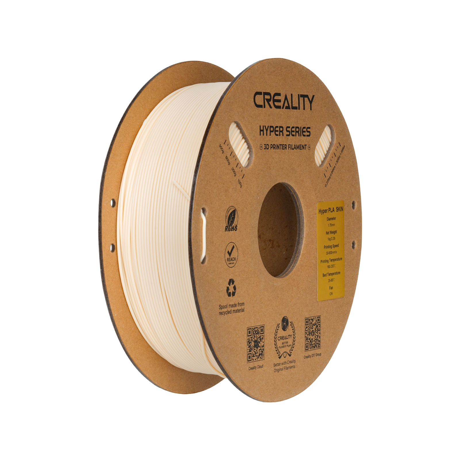 Hyper Series PLA 3D Printing Filament 1kg Creality Official Store