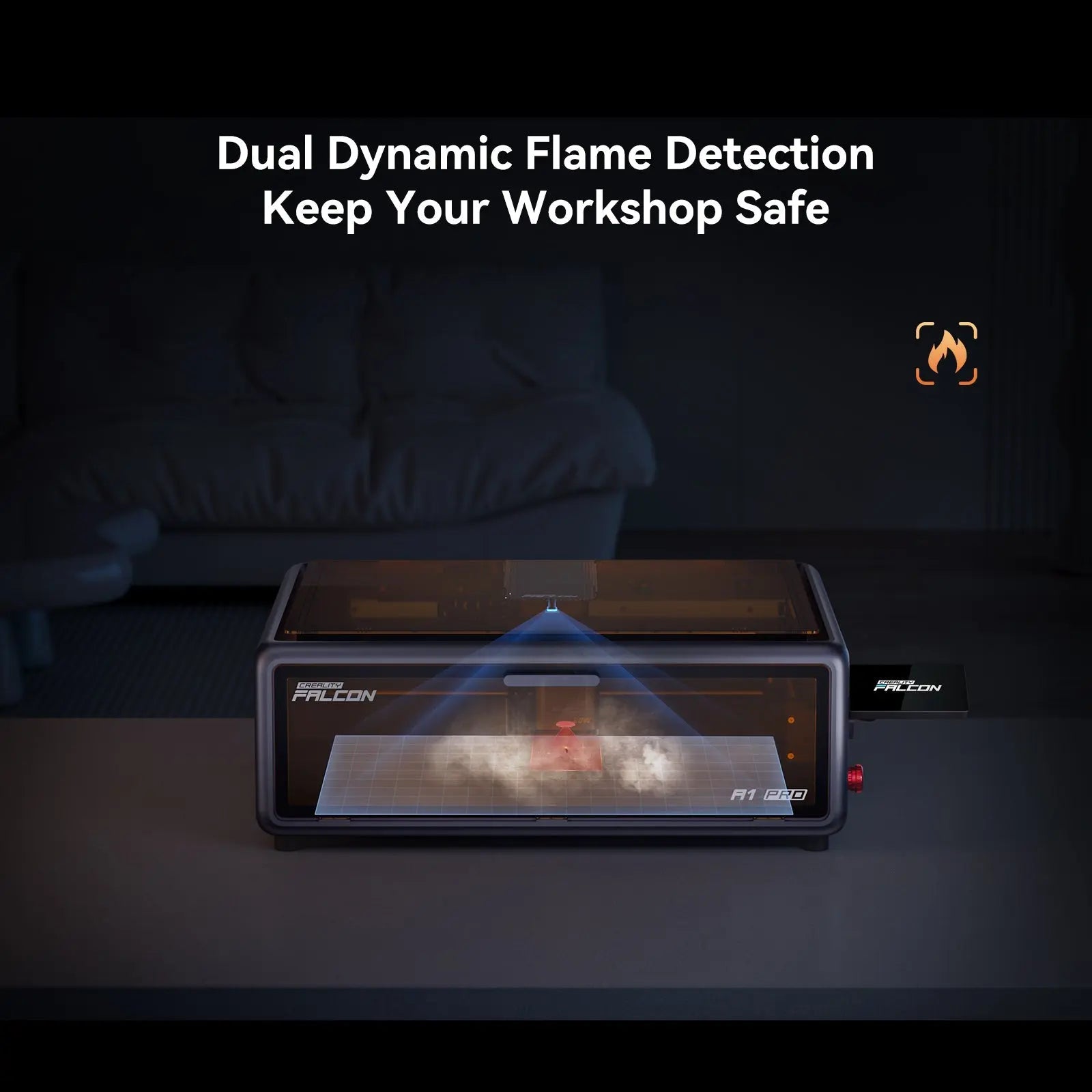 (In Stock) Falcon A1 Pro 20W Laser Engraver & Cutter      3DPrintiverse.com