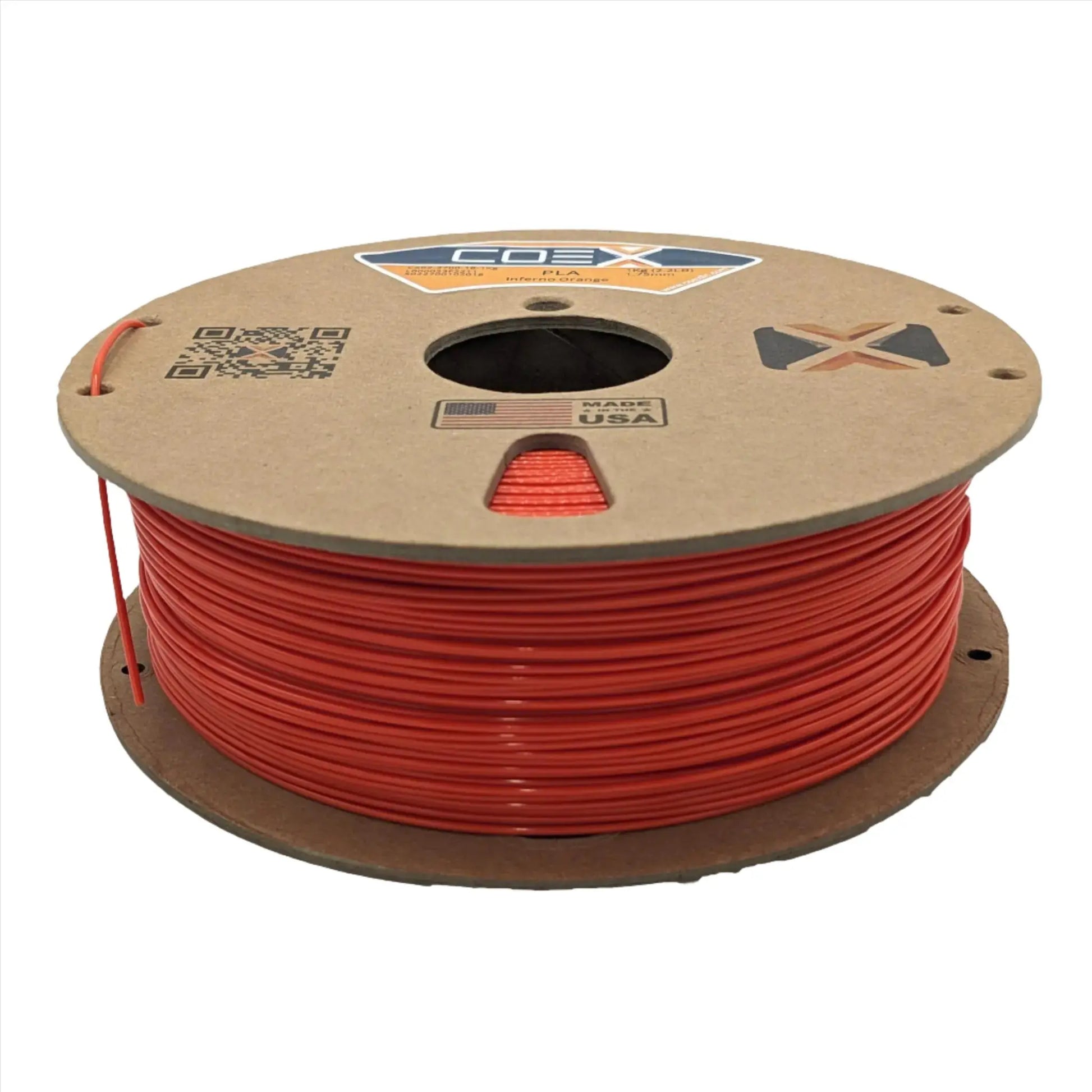 Inferno Orange PLA   PLA  54.00 3DPrintiverse.com