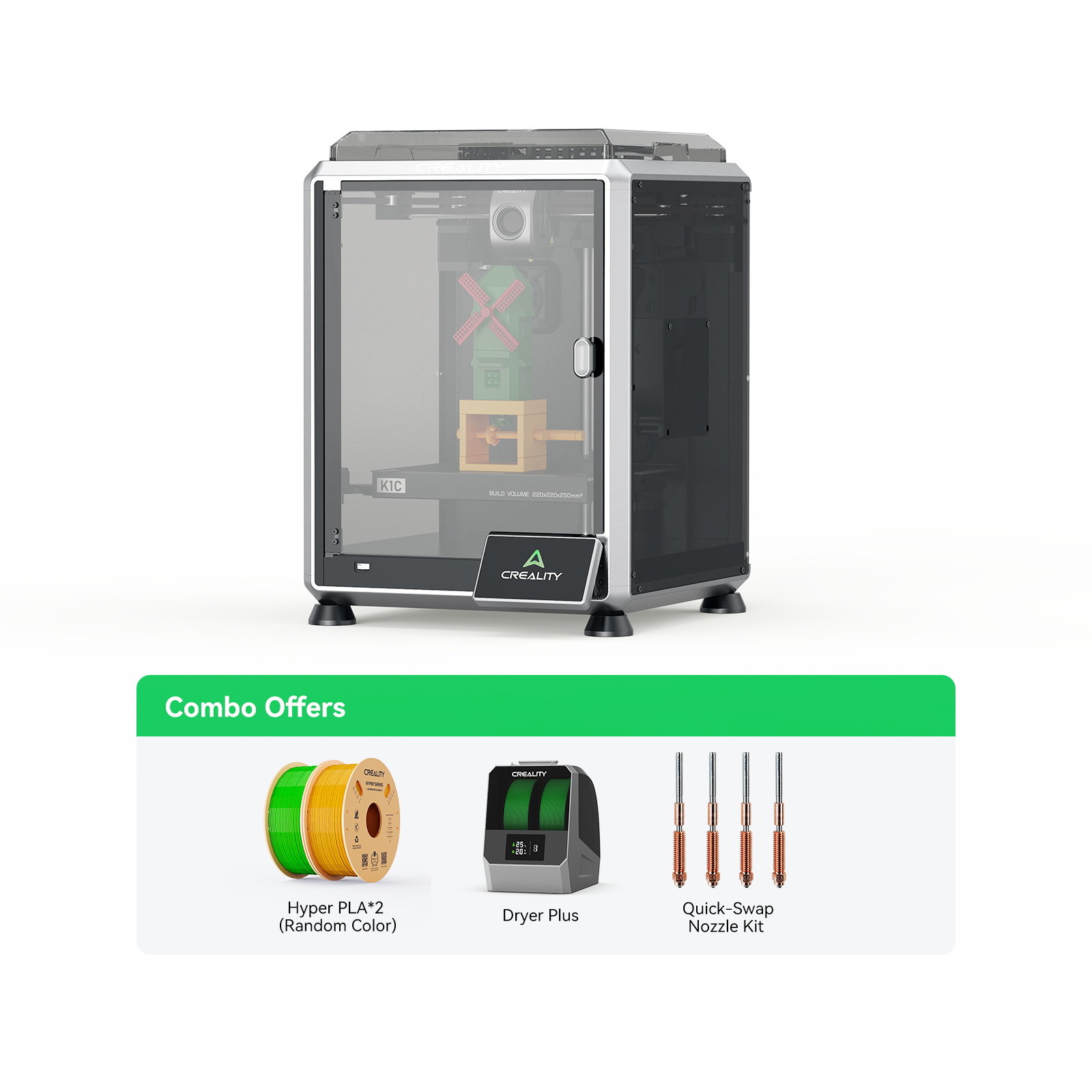 K1C 2025 3D Printer      3DPrintiverse.com