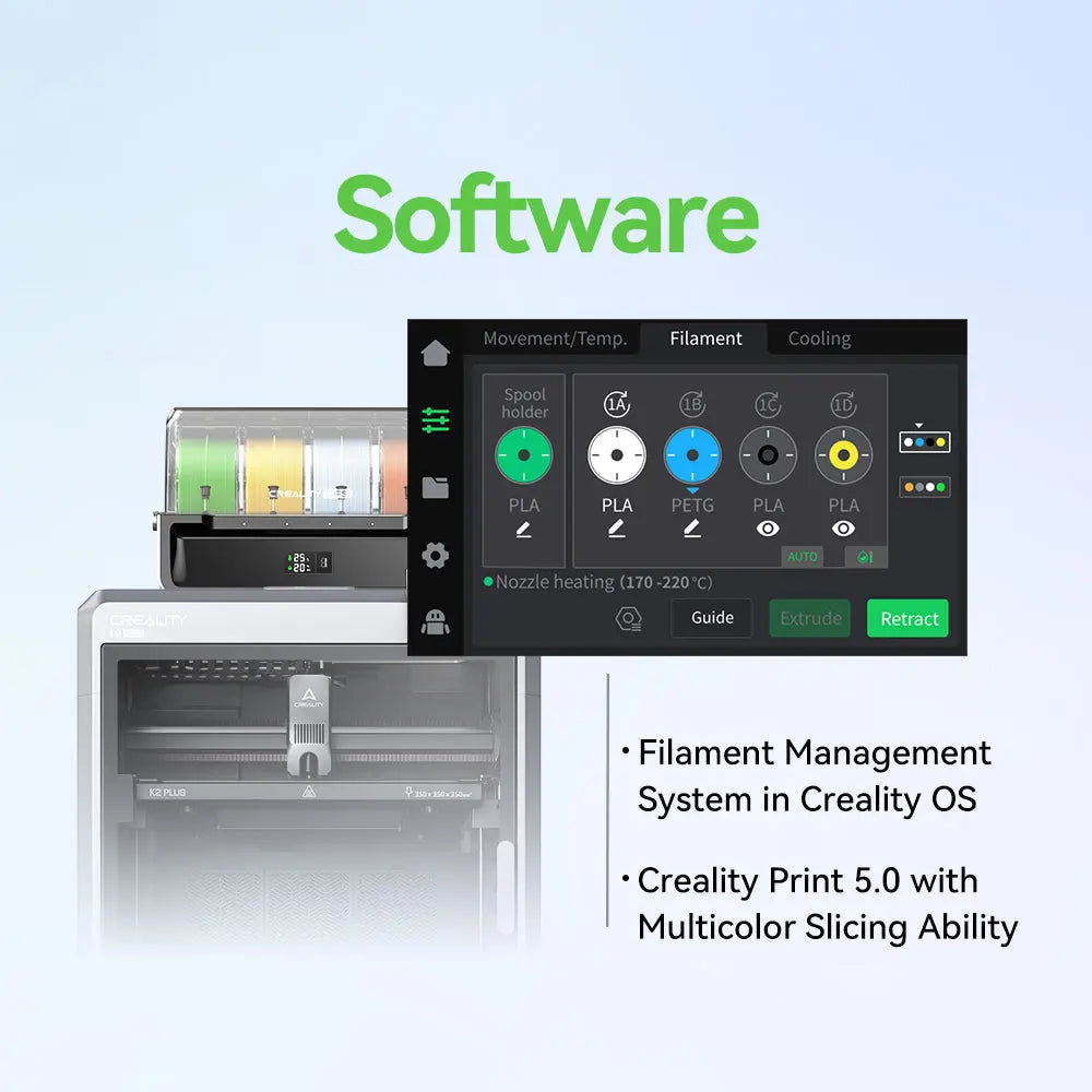 K2 Plus Combo 3D Printer      3DPrintiverse.com