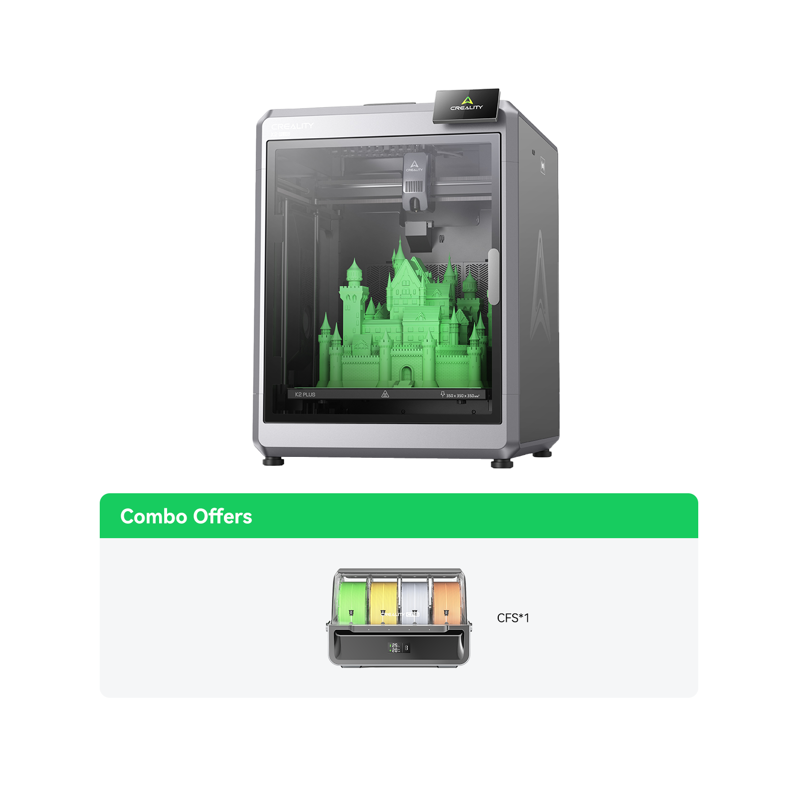 K2 Plus Combo 3D Printer Creality Official Store