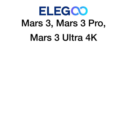 Kit - Elegoo Mars 3 Series - 150 x 95   Resin Kit   3DPrintiverse.com
