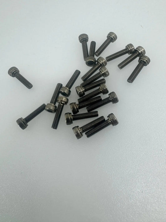 LDO Black Screws Nuts and Various Fasteners Black Nickel Plated   Fasteners   3DPrintiverse.com