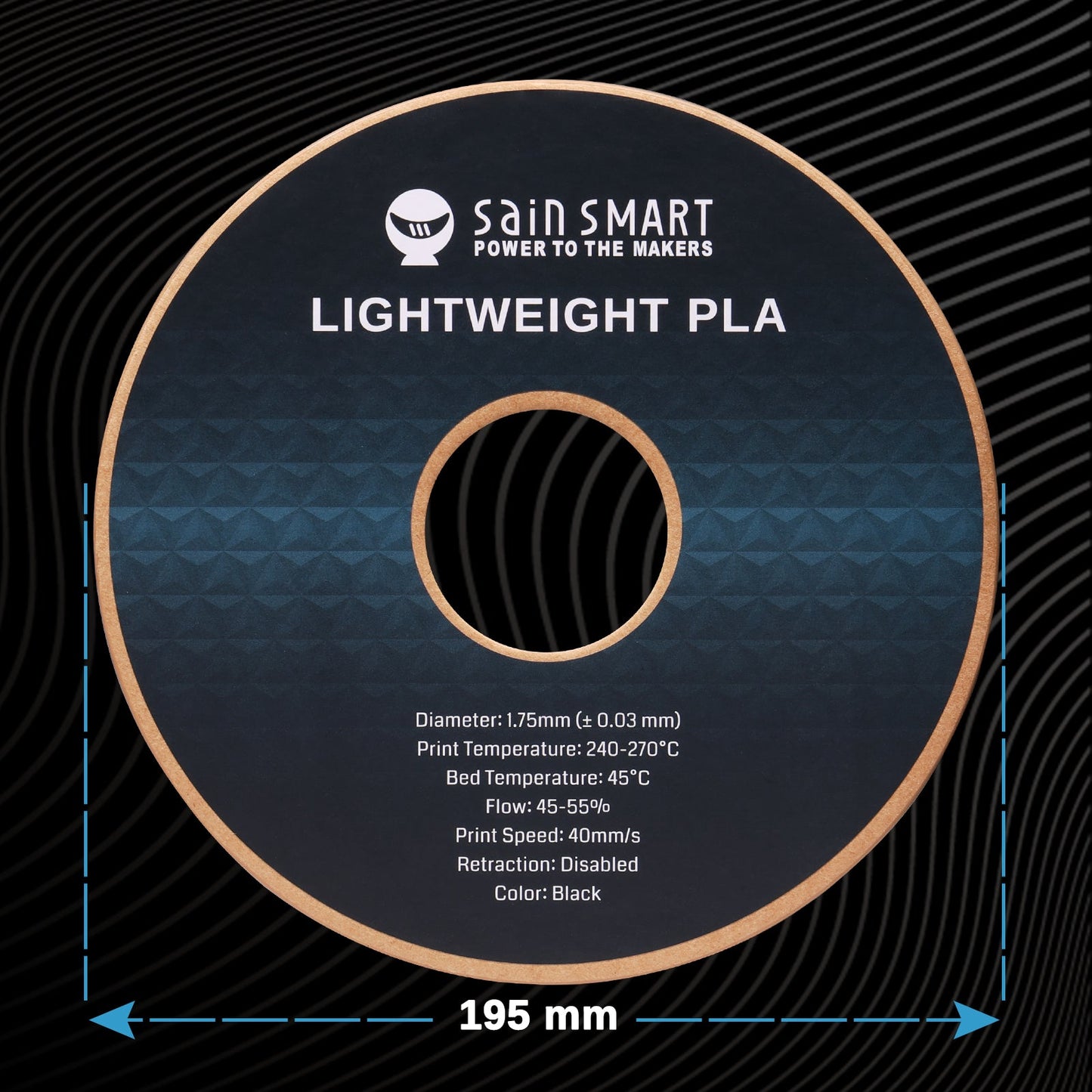 LW-PLA Filament, 1.75mm, Black & White, 1KG, Lightweight Low-Density Active Foaming PLA for 3D Print RC Planes Drone Parts   Filament   3DPrintiverse.com