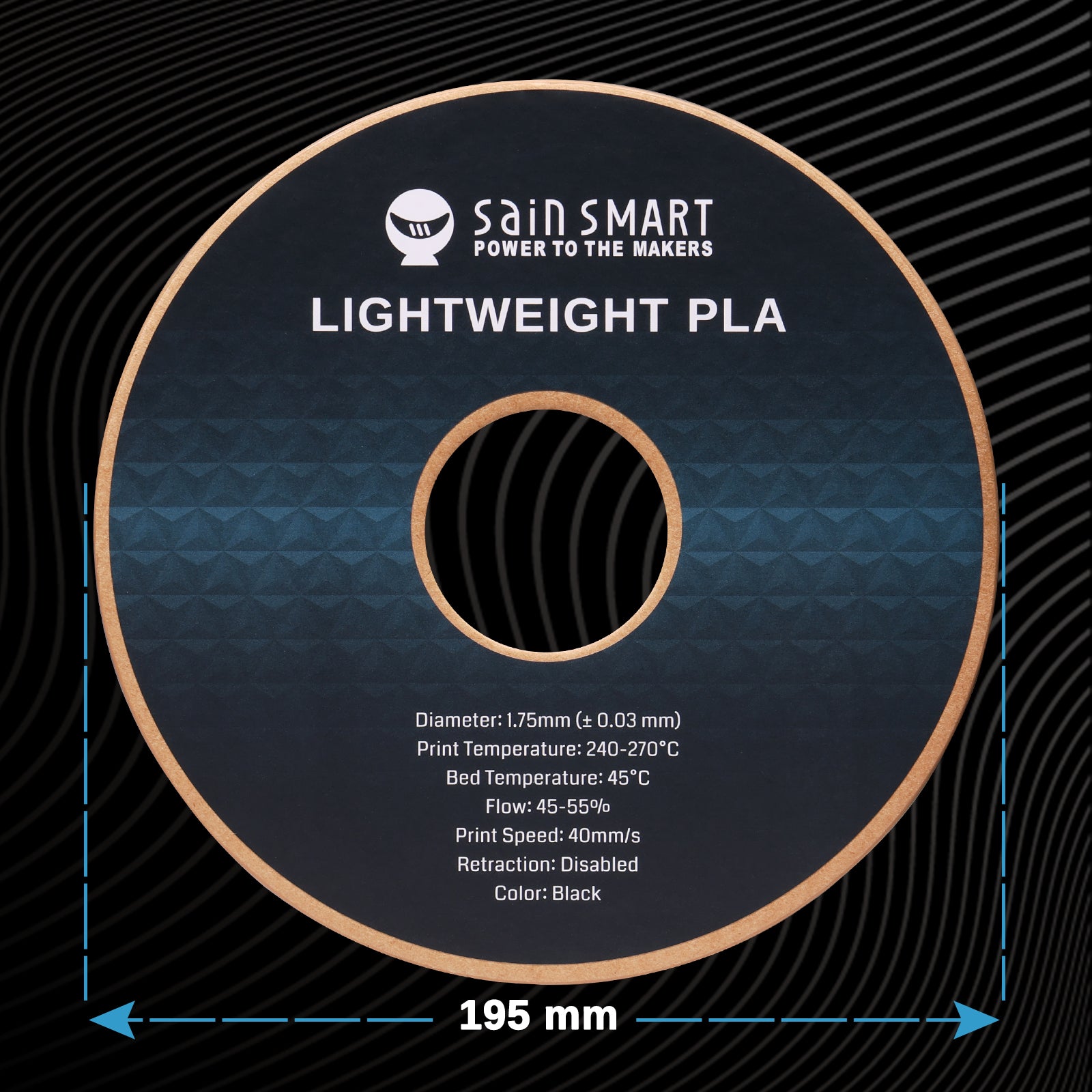 LW-PLA Filament, 1.75mm, Black & White, 1KG, Lightweight Low-Density Active Foaming PLA for 3D Print RC Planes Drone Parts   Filament   3DPrintiverse.com