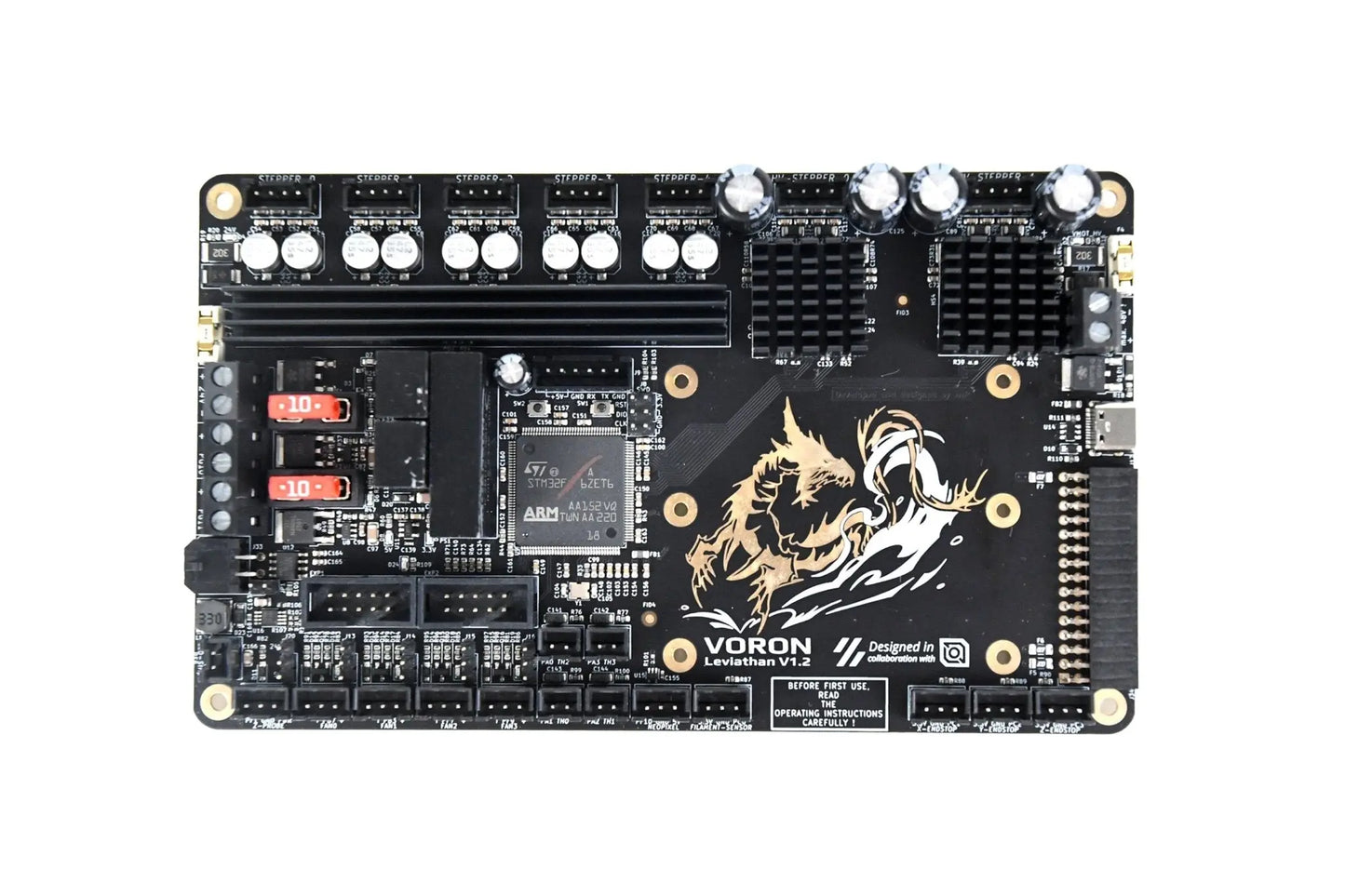 Leviathan Controller Board MCU by JNP, Voron Design and LDO Motors for Klipper Printers   3D Printer Accessories   3DPrintiverse.com