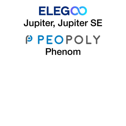 XTR Kit - Elegoo Jupiter Series and Peopoly Phenom - 286 x 166 Wham Bam Systems