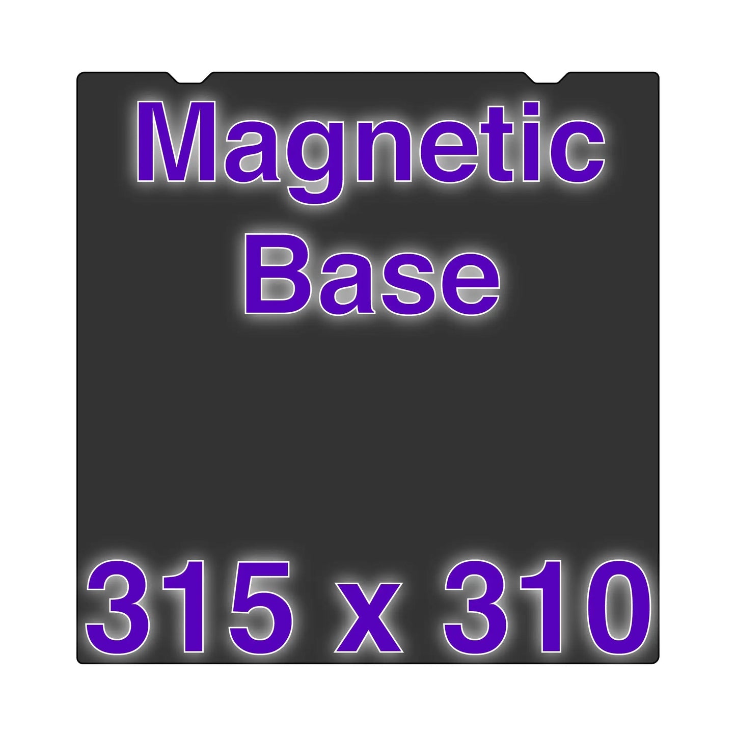 Magnetic Base - 315 x 310   FDM Magnet   3DPrintiverse.com
