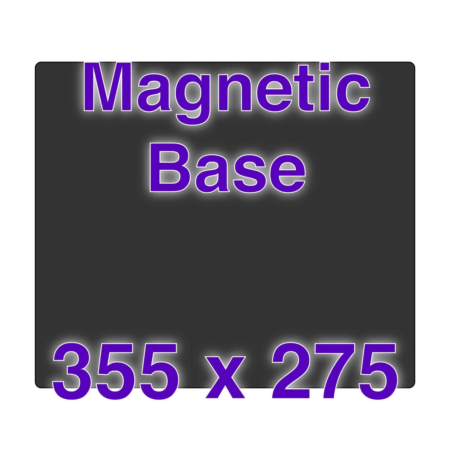 Magnetic Base - 355 x 275   FDM Magnet   3DPrintiverse.com