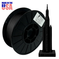 Matte Black AF 1.75mm PLA+ Filament Made in the USA!   PLA+ Filament  25.99 3DPrintiverse.com