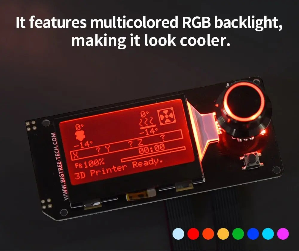 Mini 12864 Display RGB - Choose your color   Electronics   3DPrintiverse.com