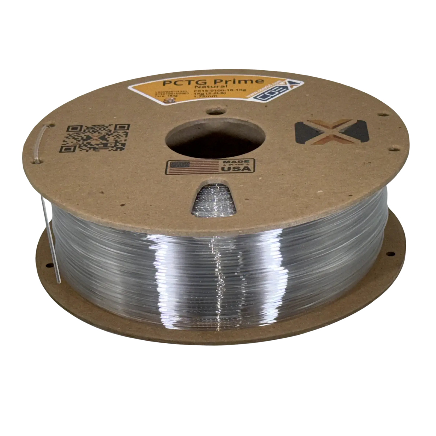 Natural PCTG Prime   PCTG  38.00 3DPrintiverse.com