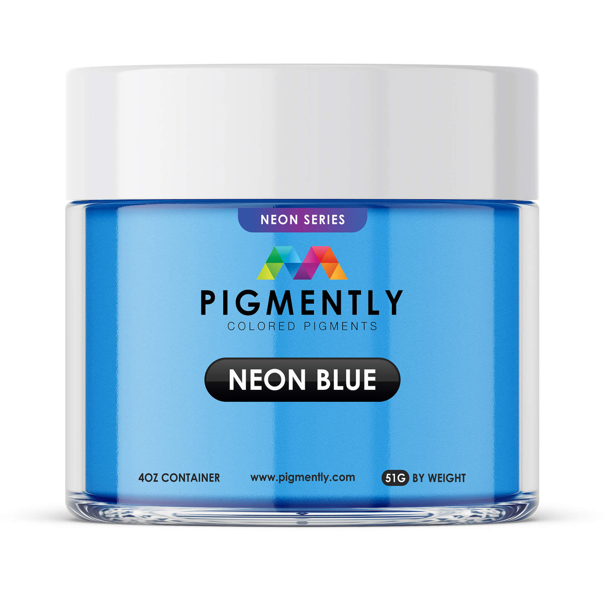 Neon Blue Epoxy Powder Pigment   Epoxy Colors   3DPrintiverse.com
