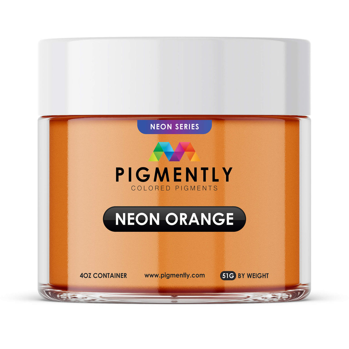 Neon Orange Epoxy Powder Pigment   Epoxy Colors   3DPrintiverse.com