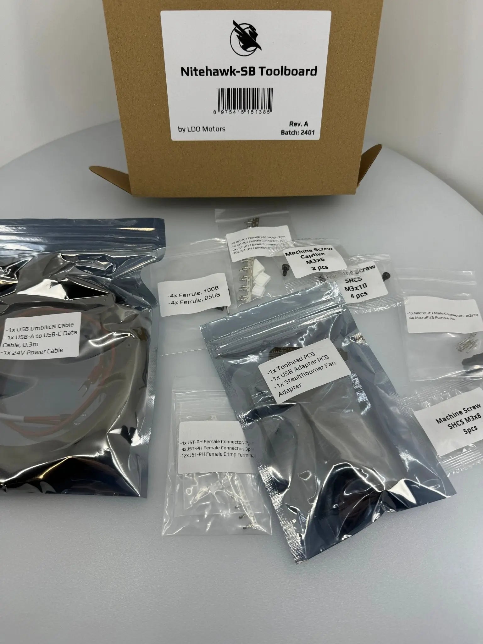 NiteHawk Stealthburner USB Toolboard SB PCB by LDO Motors   3D Printer Accessories   3DPrintiverse.com