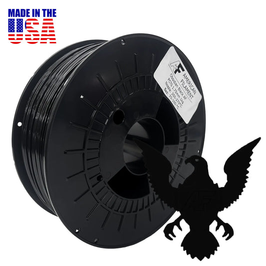 Obsidian Black AF 1.75mm PCTG Filament Made in the USA!   PCTG  29.99 3DPrintiverse.com