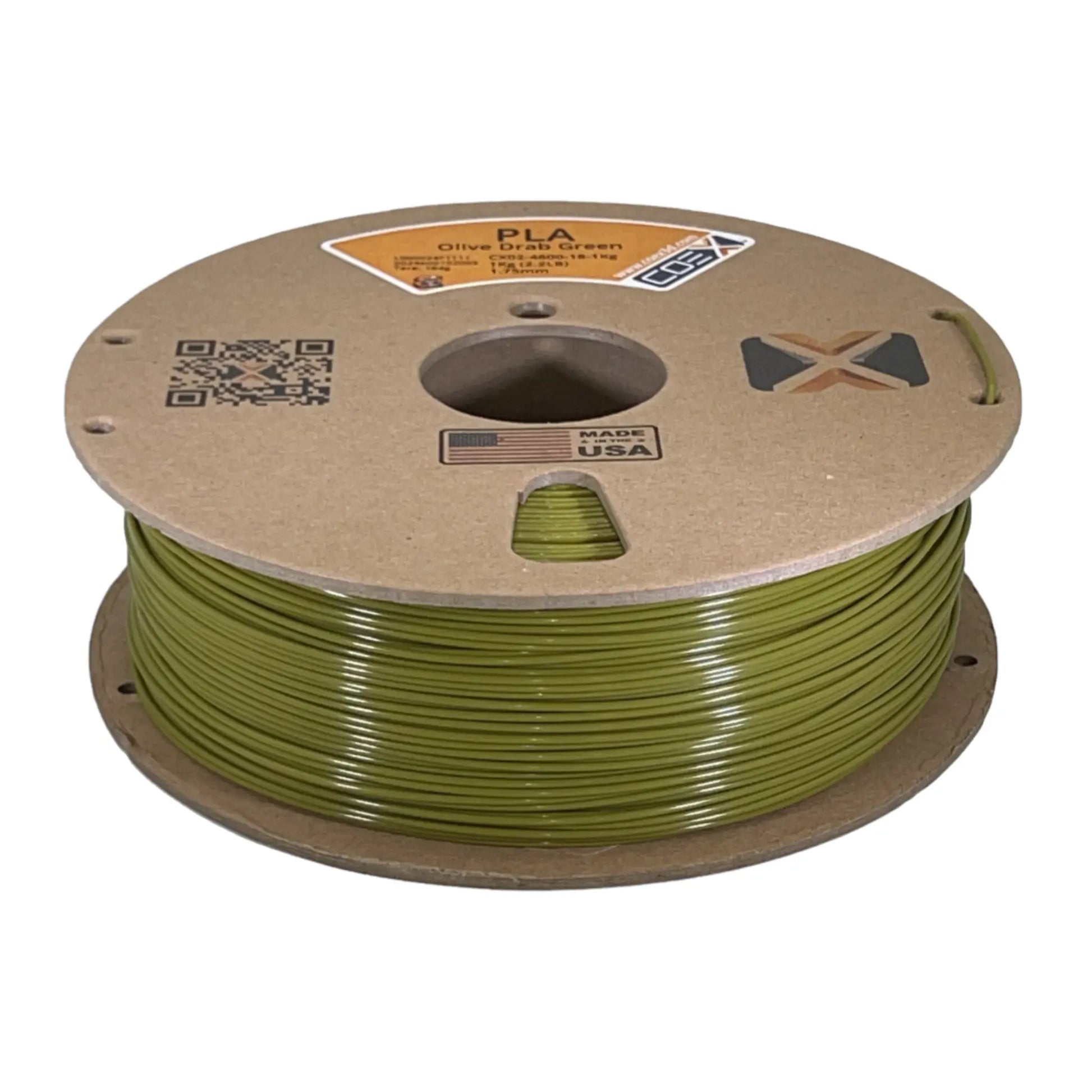 Olive Drab Green PLA   PLA  54.00 3DPrintiverse.com