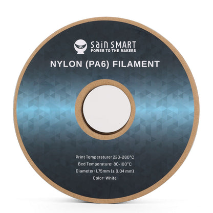 PA6 Nylon Filament 1.75mm, 1kg, Accuracy +/- 0.04 mm   Filament   3DPrintiverse.com