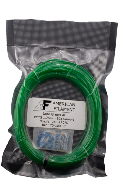 Transparent Jade Green AF 1.75mm PCTG Filament   PCTG   3DPrintiverse.com
