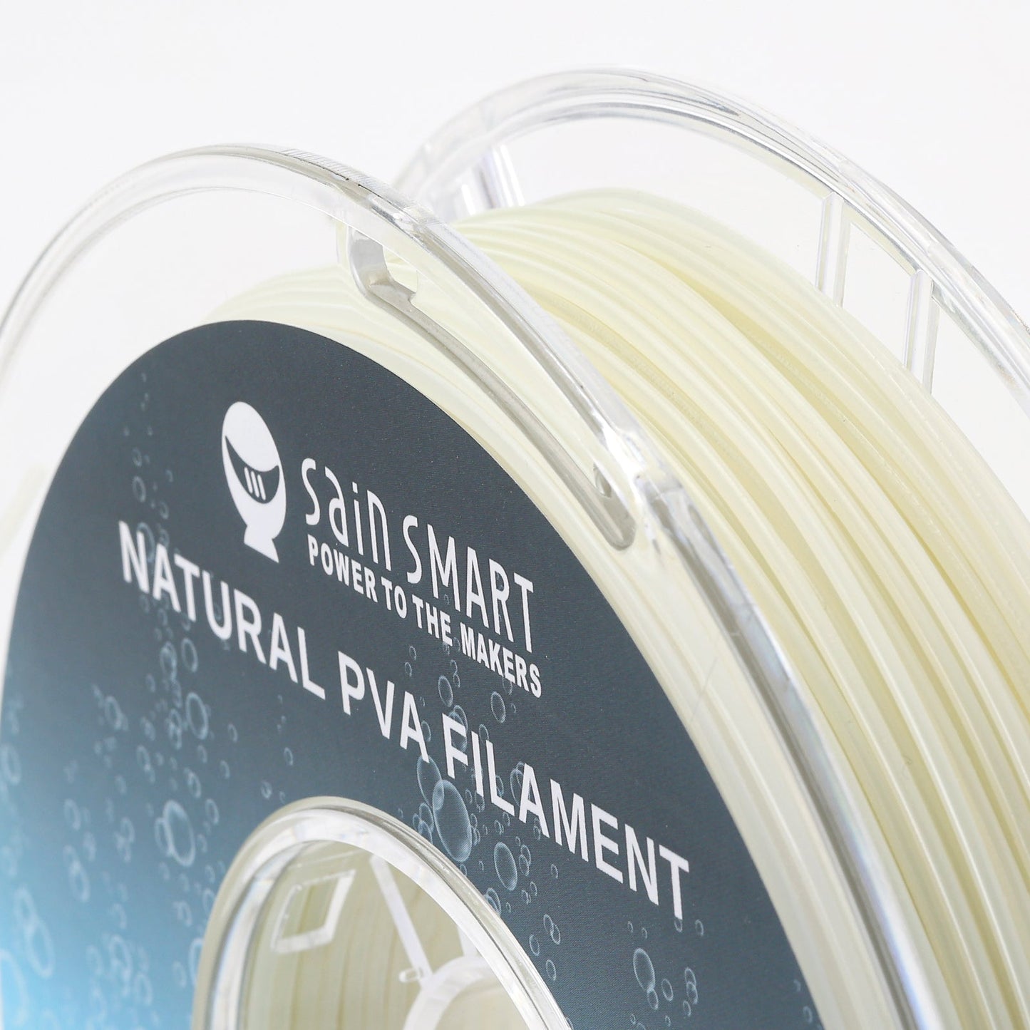 Natural PVA Dissolvable Filament, Water Soluble Support 1.75mm, 0.5kg/1.1lbs, Accuracy +/- 0.05mm   Filament   3DPrintiverse.com