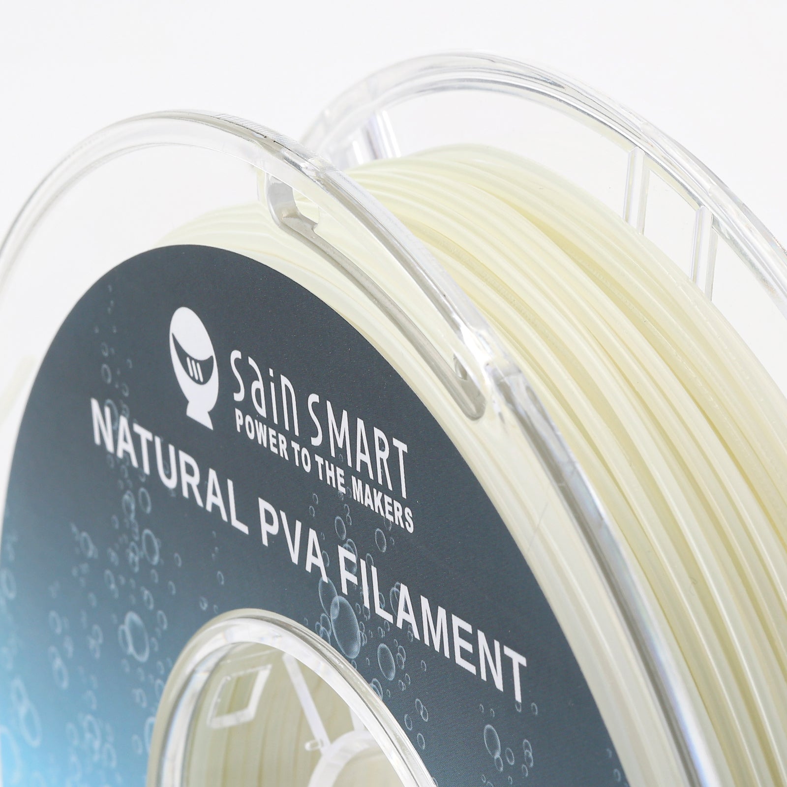 Natural PVA Dissolvable Filament, Water Soluble Support 1.75mm, 0.5kg/1.1lbs, Accuracy +/- 0.05mm   Filament   3DPrintiverse.com