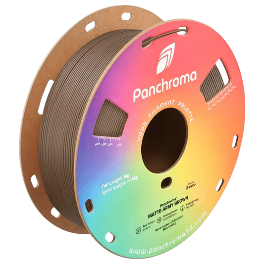 Panchroma™ Matte (Formerly PolyTerra) PLA 3D Printer Filament 1KG 1.75mm   Filament  20.99 3DPrintiverse.com