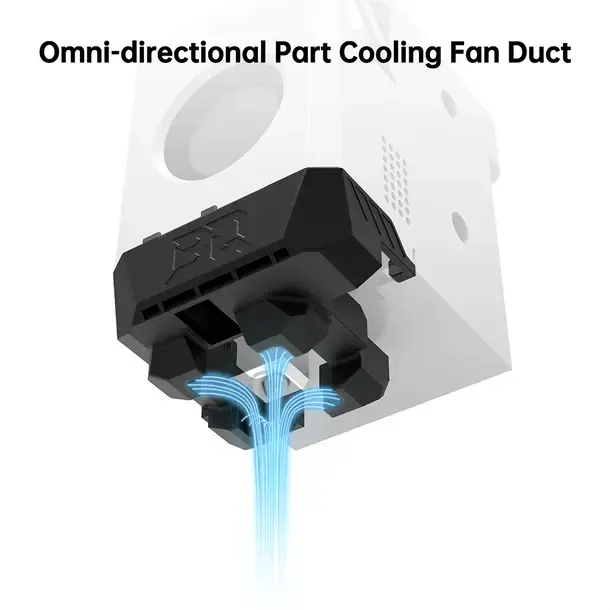 Panda Jet Omni-Directional Part Cooling Duct Upgrade for Bambu Lab X1 and P1   3D Printer Accessories   3DPrintiverse.com