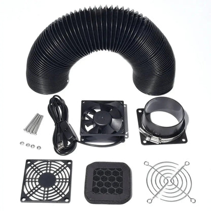 Panda Shelter and Ventilation Kit - 3D Printing Enclosure for Bambu A1 / A1 Mini   Enclosures  29.99 3DPrintiverse.com